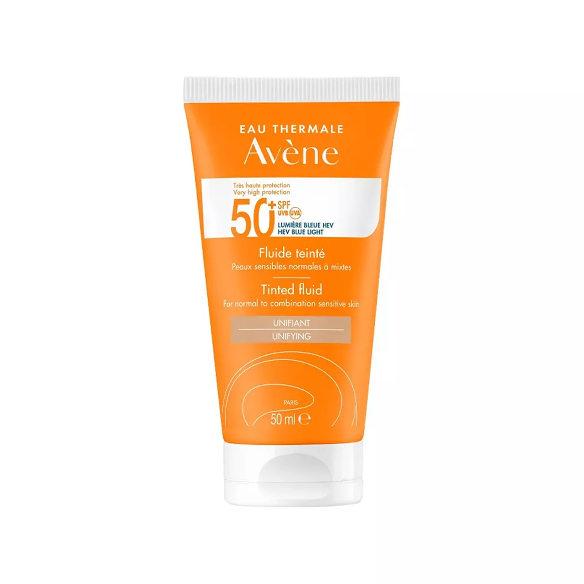 Avene – Tinted Fluid (Spf 50+) - Normal & Mixed Skin 50 ML