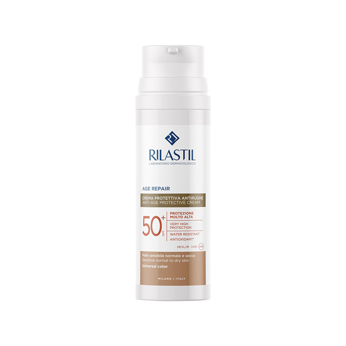 Rilastil - Sun System Age Repair Tinted Cream (Spf 50+) - 50 ML
