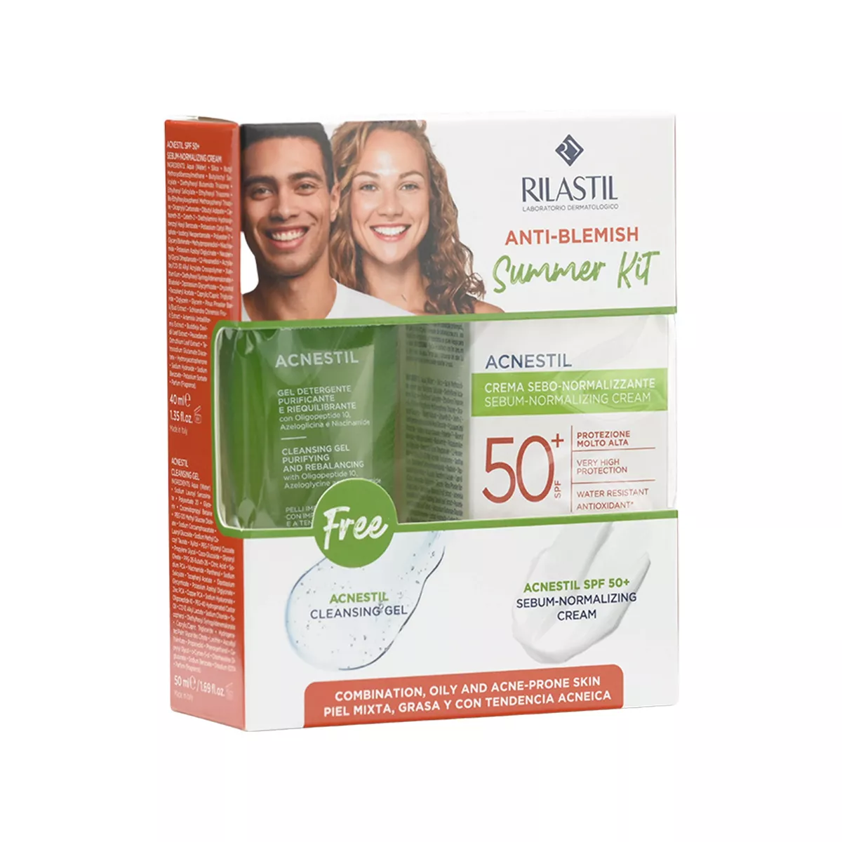 Rilastil – Anti-Blemish Summer Kit Spf 50+