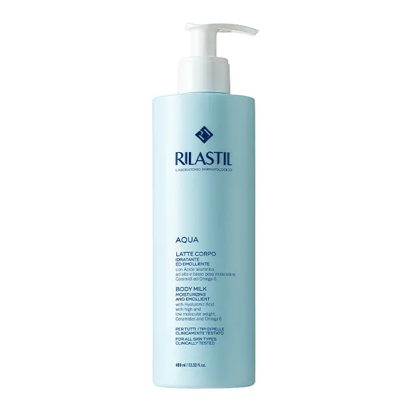 Rilastil - Aqua Moisturizing Body Milk - 400 ML