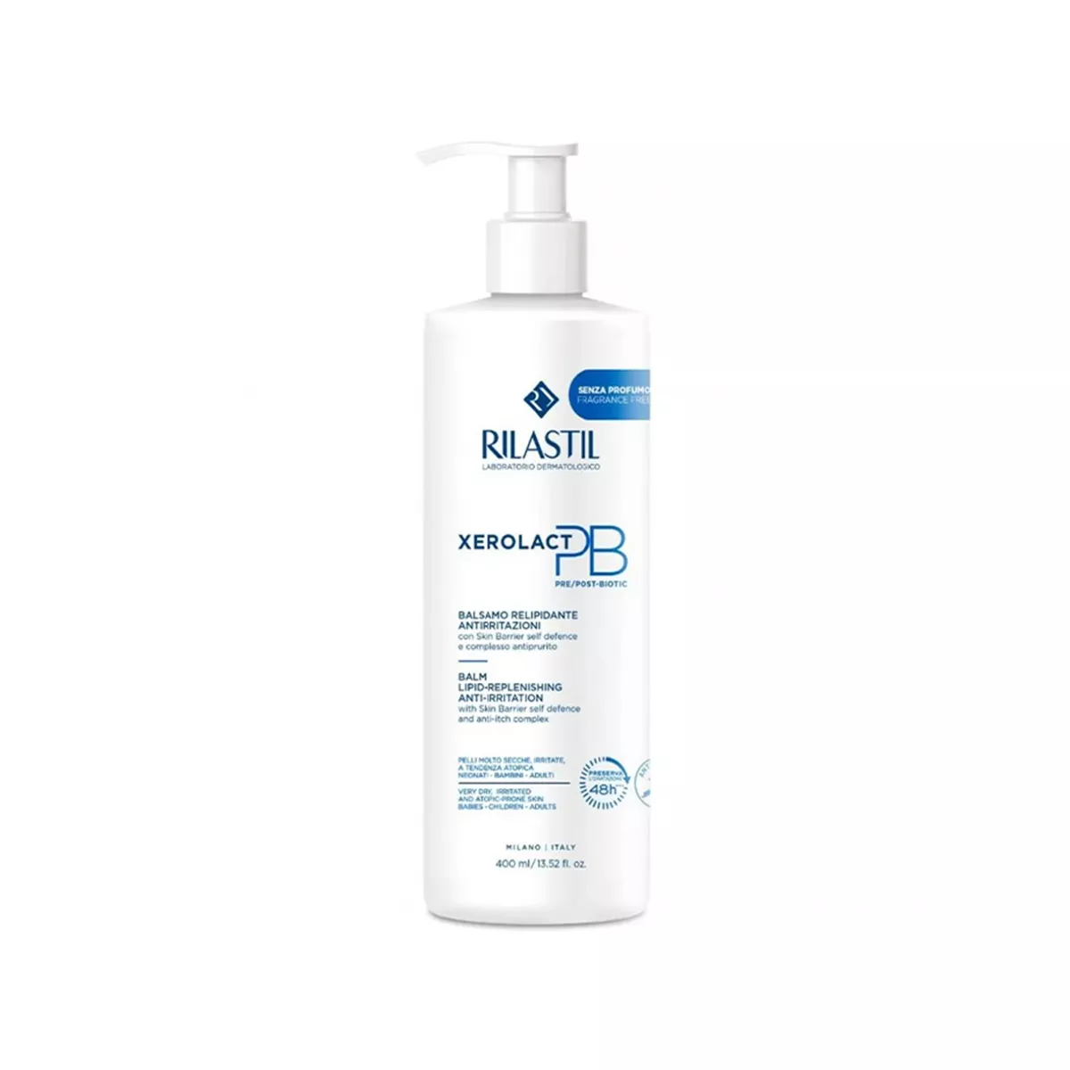 Rilastil – Xerolact PB Lipid-Replenishing Anti-irritation Balm – 400 ML