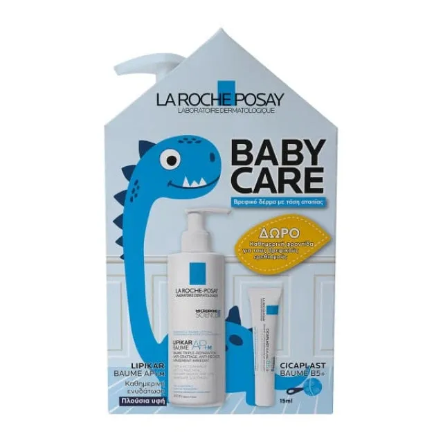 La Roche Posay - Set Promo Baby Lipikar Baume AP+M (400ml) & Cicaplast Baume B5+(15ml)