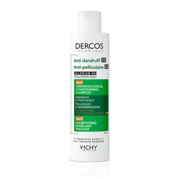 Vichy - Dercos Anti-Dandruff 2-in-1 Shampoo - 200 ML