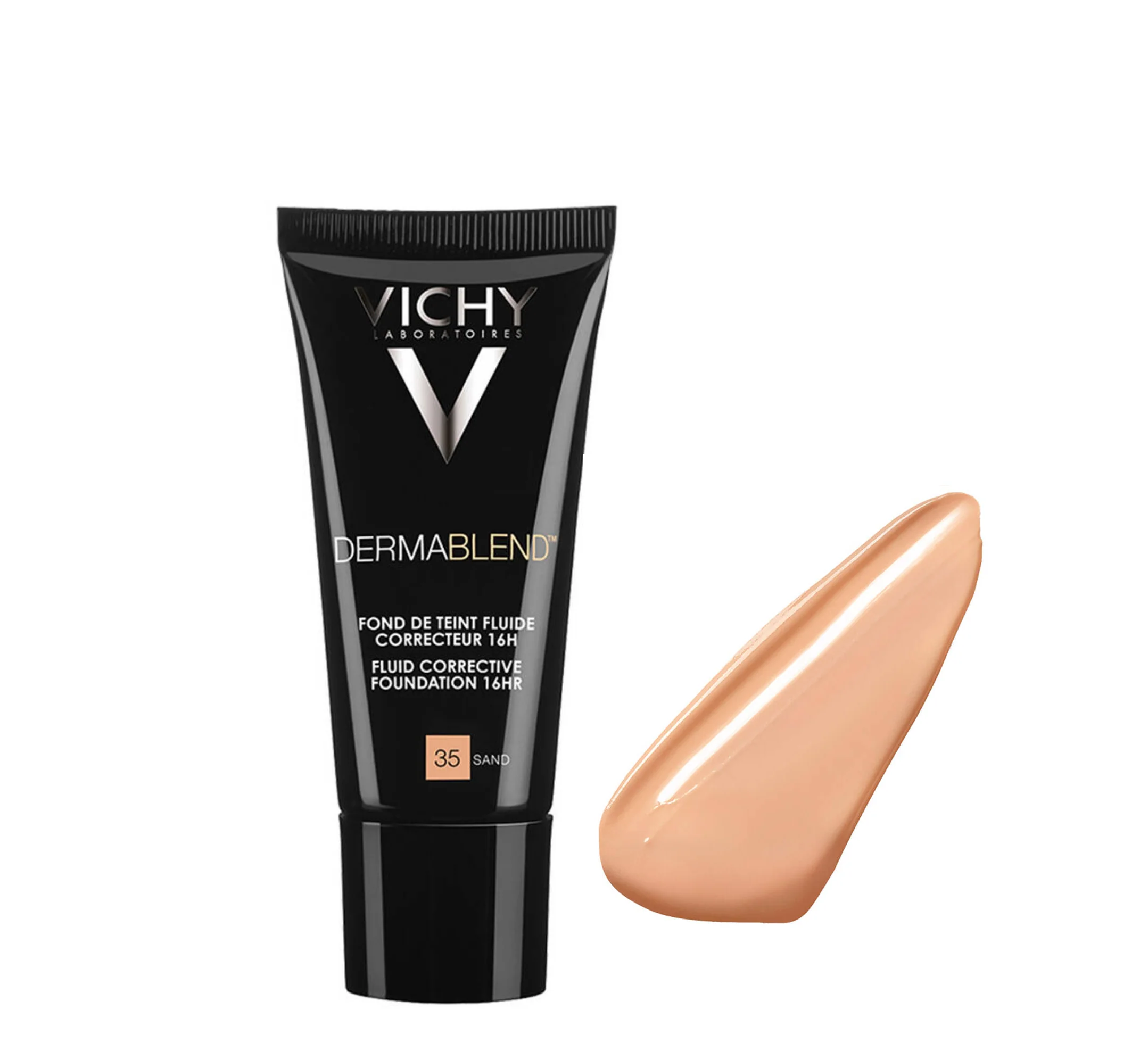 Vichy - Dermablend Fluid Corrective Foundation 16HR (Sand 35) - 30 ML