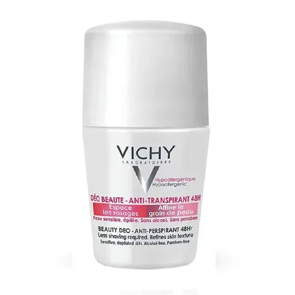 Vichy - Beauty Deo Anti-Transpirant 48H Roll-On - 50 ML