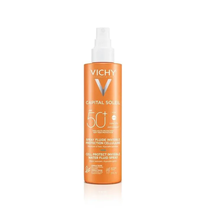 Vichy - Capital Soleil Cell Protect Water Fluid Spray (SPF 50+) - 200 ML