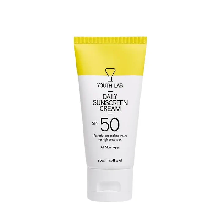 Youth Lab – Daily Sunscreen Cream SPF 50 All Skin Types - 50 ML