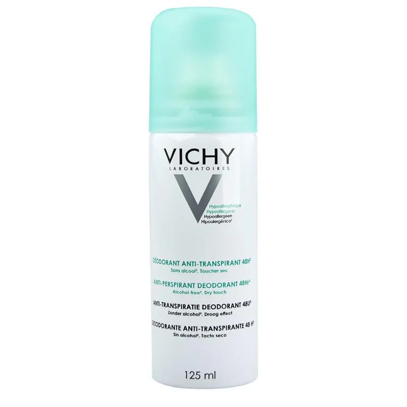 Vichy - Anti-Transpirant 48H Deodorant Spray - 125 ML