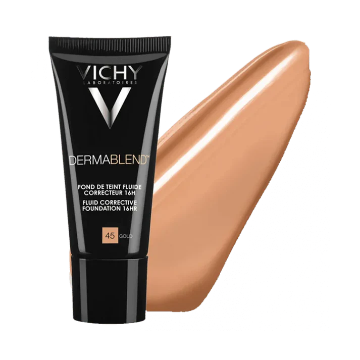 Vichy - Dermablend Fluid Corrective Foundation 16HR (Gold 45) - 30 ML
