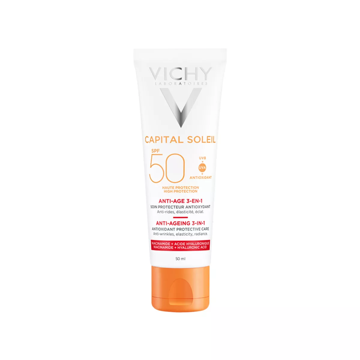 Vichy - Capital Soleil Anti-Ageing 3-in-1 SPF50 - 50 ML
