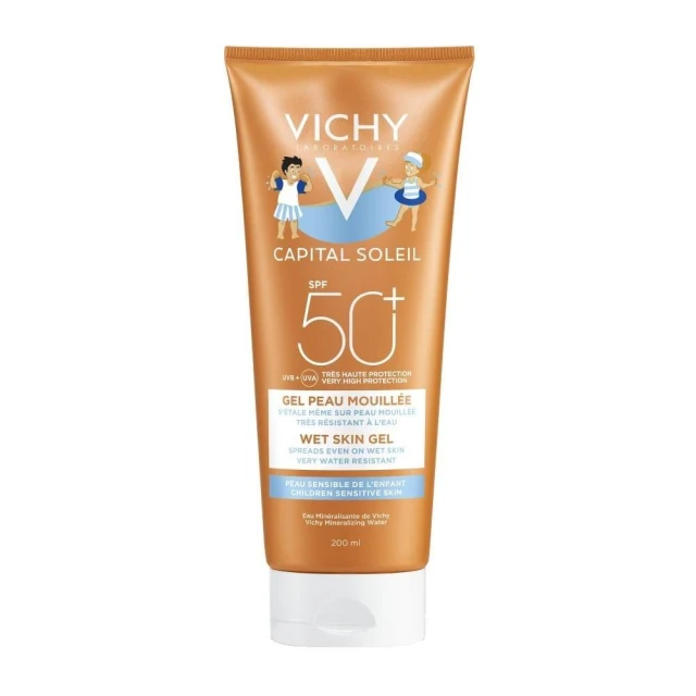 Vichy - Capital Soleil Wet Skin Gel SPF 50+ Kids - 200 ML