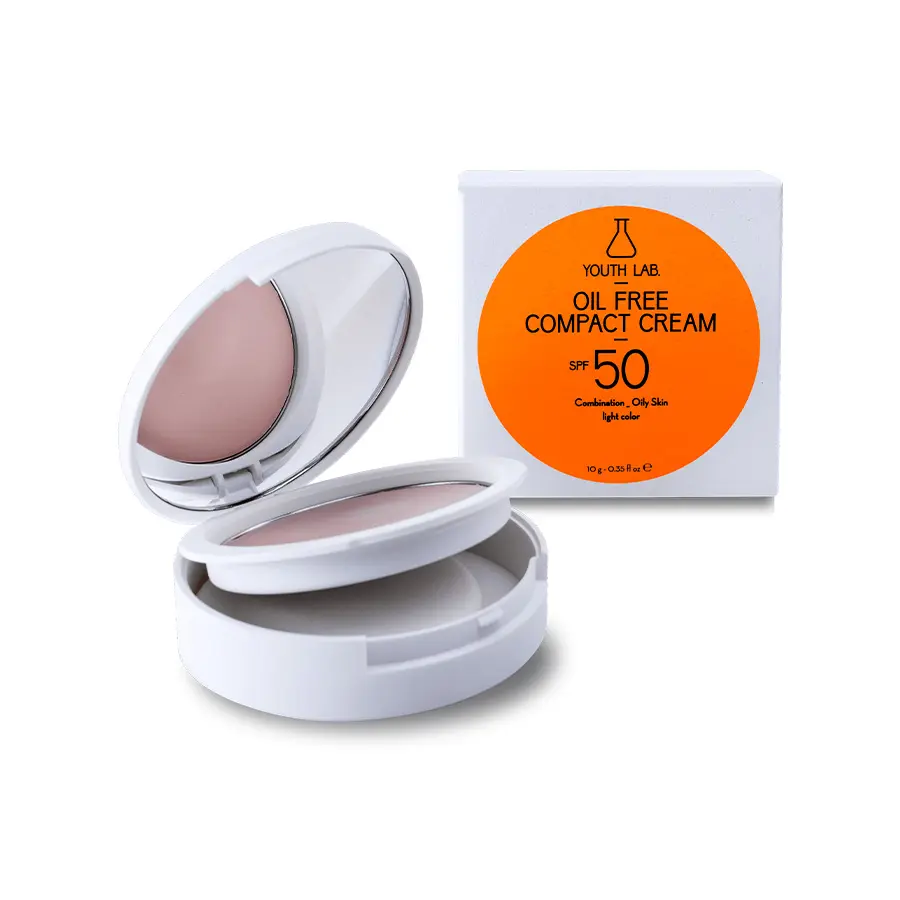 Youth Lab – Oil Free Compact Cream SPF 50 Light – Combined / Oily Skin – 10 Gr