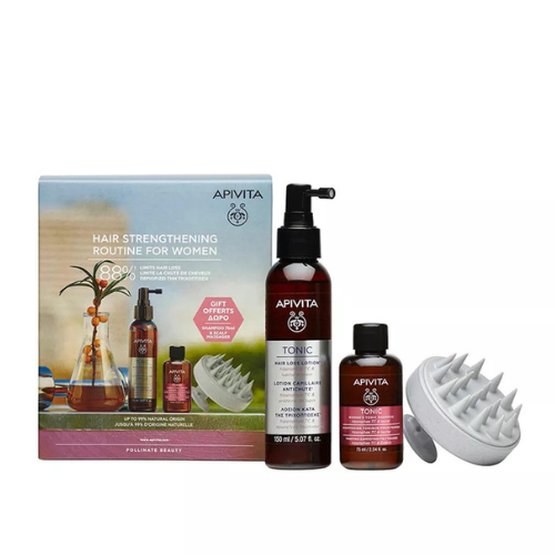 Apivita - Hair Strengthening Routine for Women Set