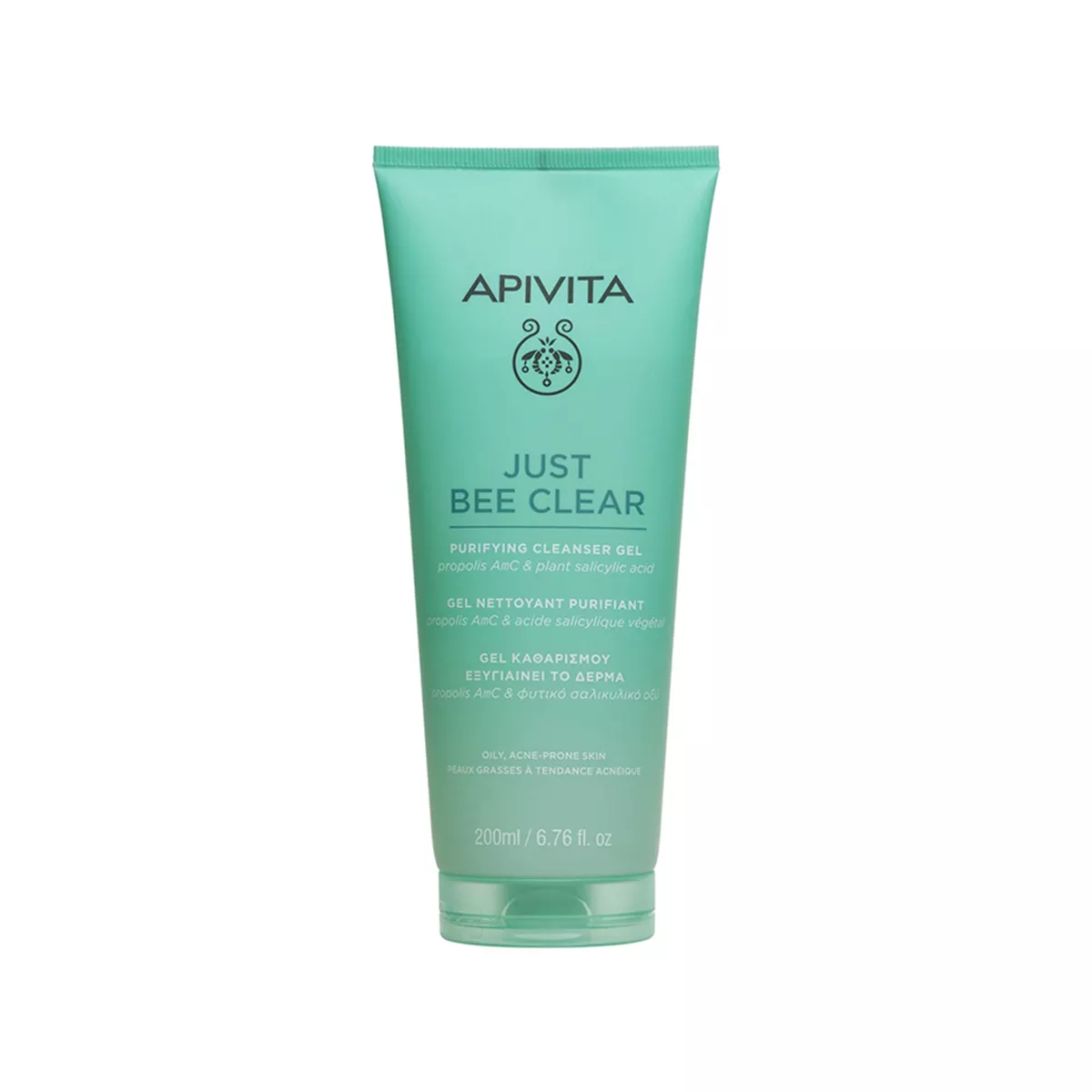 Apivita - Just Bee Clear Purifying Cleanser Gel - 200 ML