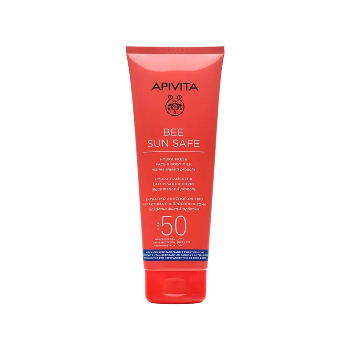 Apivita – Bee Sun Safe Hydra Fresh Face & Body Milk SPF50 - 200 ML
