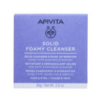 Apivita - Solid Foamy Cleanser – Face & Eyes - 80 Gr
