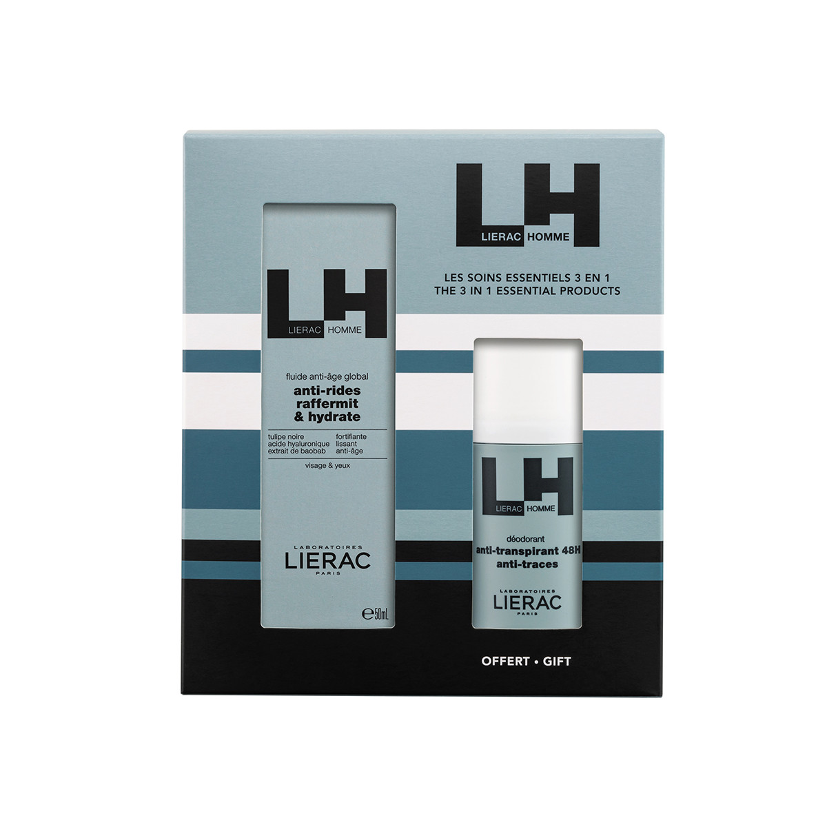 Lierac – Homme The 3 in 1 Essential Products