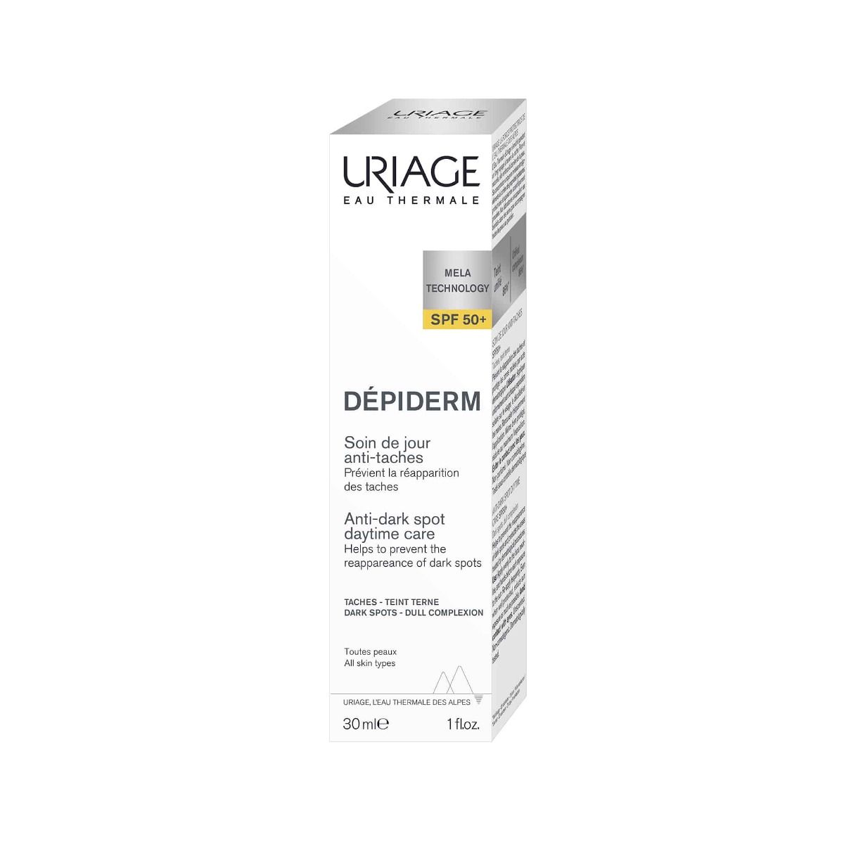Uriage – Dépiderm SPF50+ Anti-Dark Spot Daytime Care - 30 ML