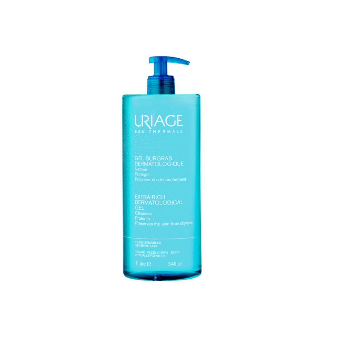 Uriage - Extra-Rich Dermatological Gel Face & Body - 500 ML