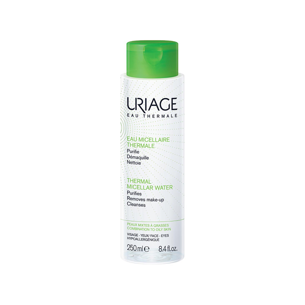 Uriage - Thermal Micellar Water - Combination to Oily Skin - 250 ML