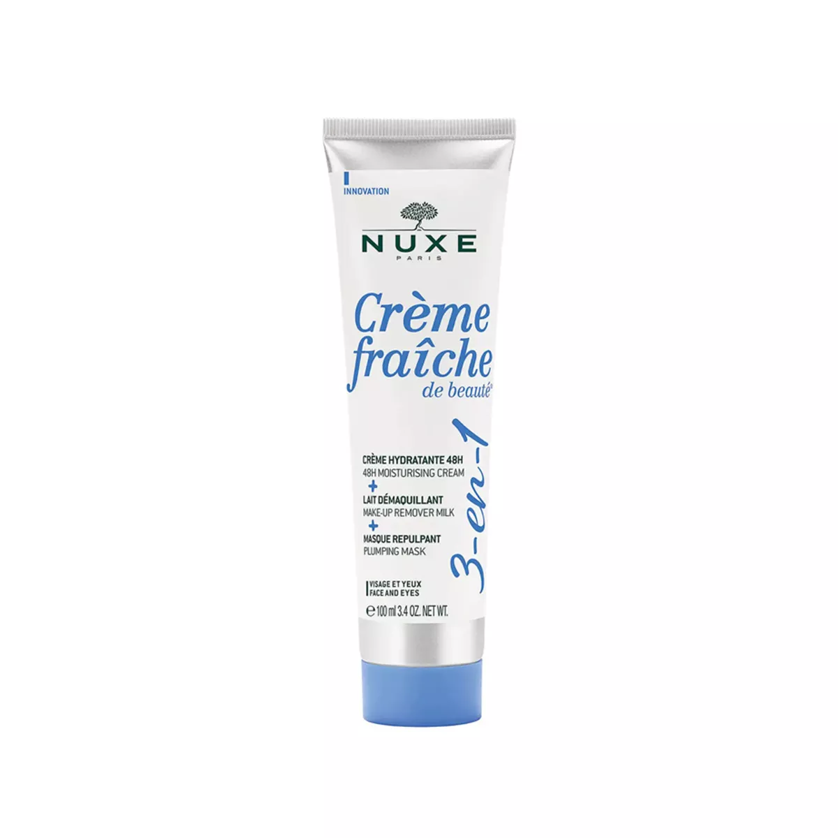 Nuxe - Crème Fraîche de Beauté® 3-in-1 Cream, Cleansing Milk & Plumping Mask - 100 ML