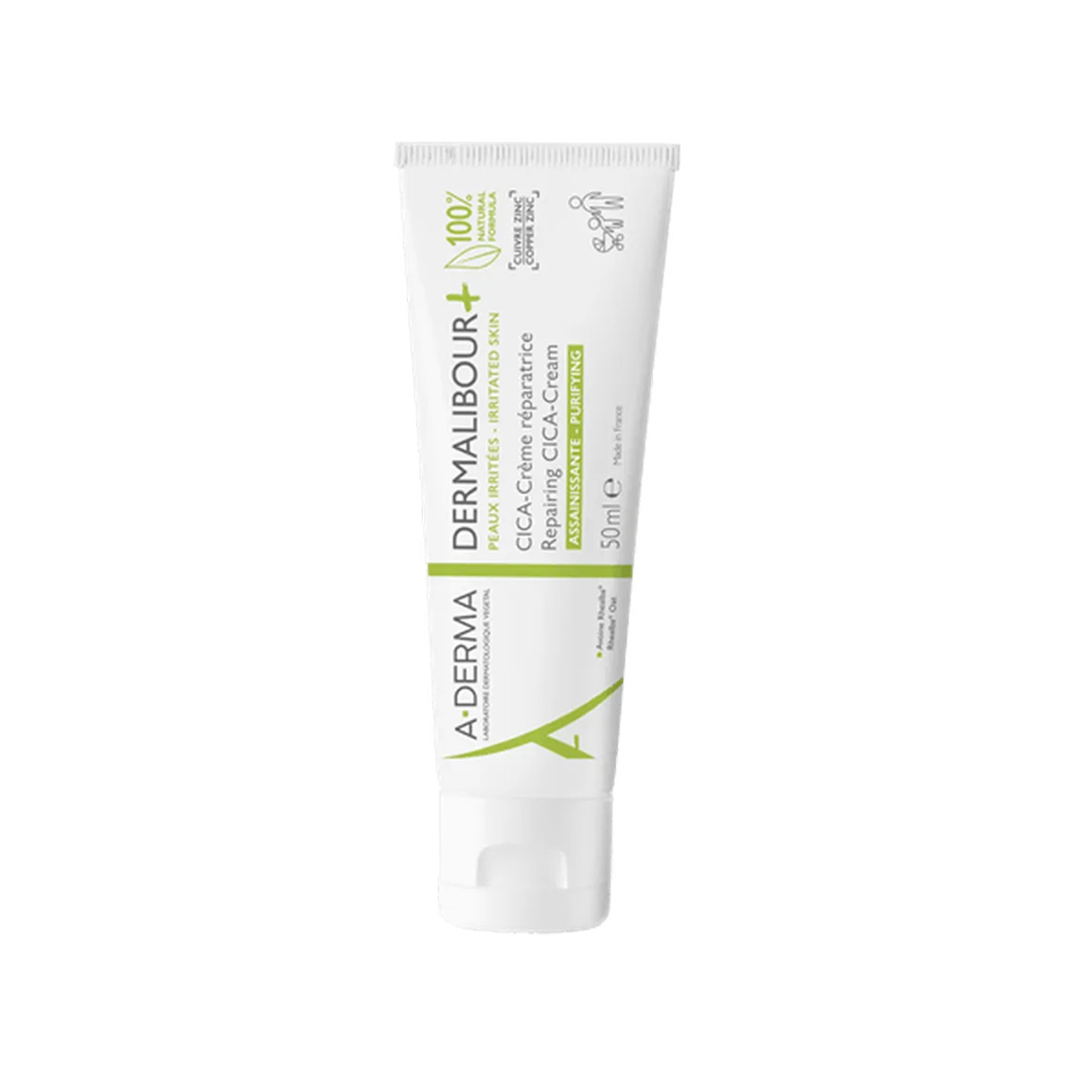 A-Derma - Dermalibour+ Repairing CICA-Cream - 50 ML