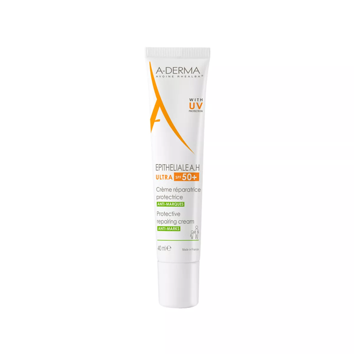 A-Derma - Epitheliale A.H Ultra Repairing Protective Cream (SPF50+) - 40 ML