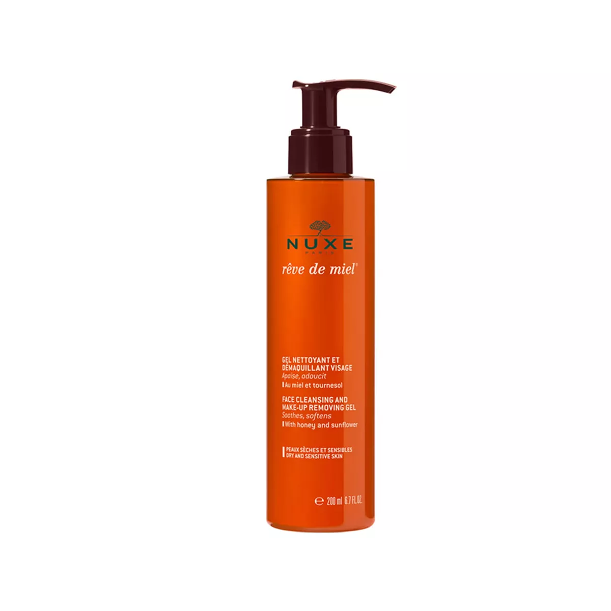Nuxe - Rêve de Miel Face Cleansing and Make-Up Removing Gel - 200 ML