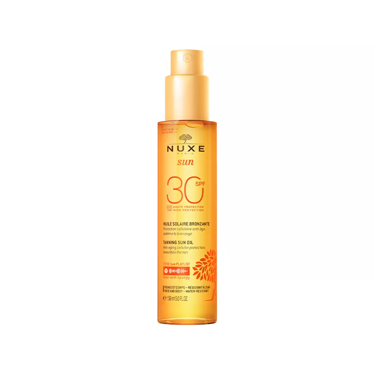 Nuxe – Tanning Sun Oil SPF30 Face & Body – 150 ML