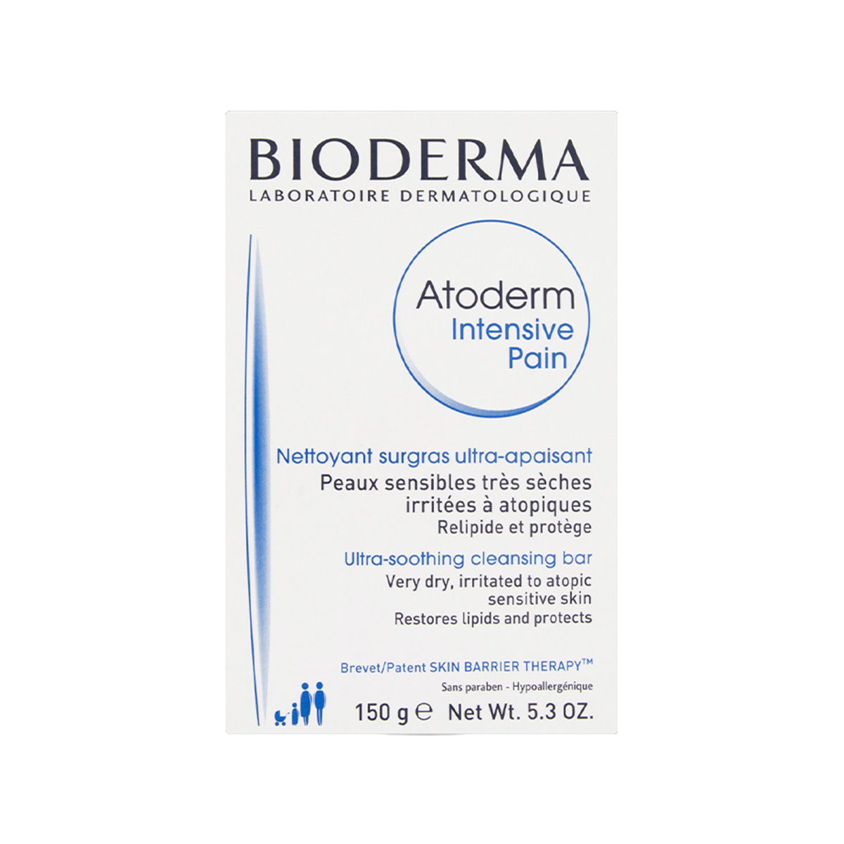 Bioderma - Atoderm Intensive Ultra-Soothing Cleansing Bar - 150 Gr