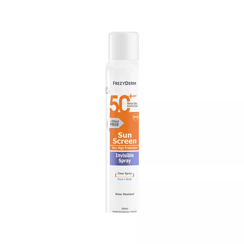 Frezyderm - Sun Screen Invisible Spray (SPF50+) - 200 ML