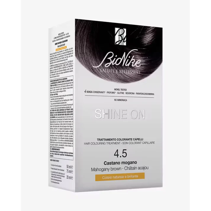 Bionike – Shine On Hair Colouring Treatment – 4.5 Castano Mongano