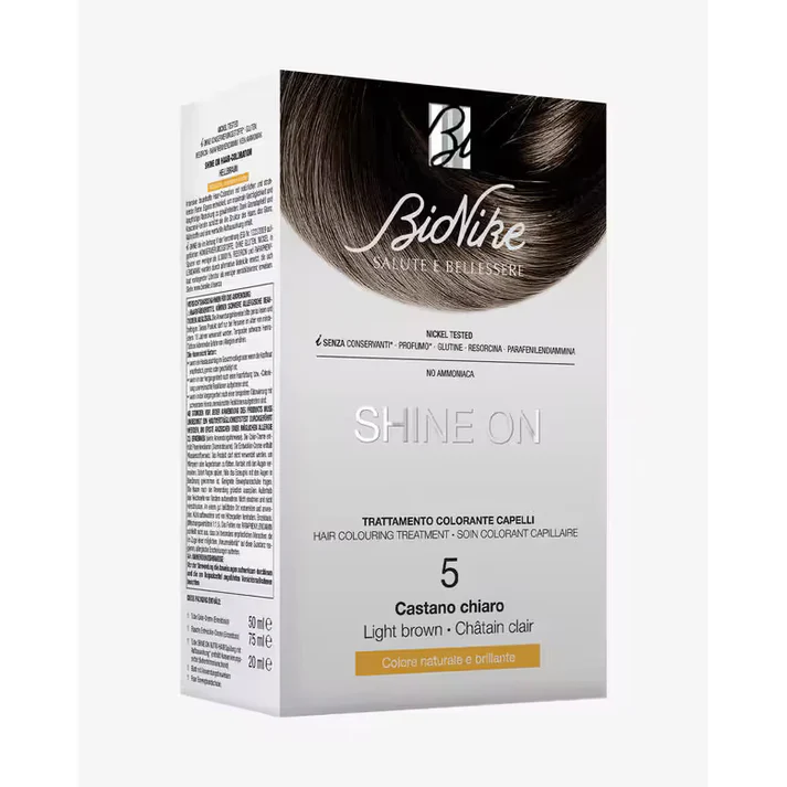Bionike – Shine On Hair Colouring Treatment – 5 Castano Chiaro