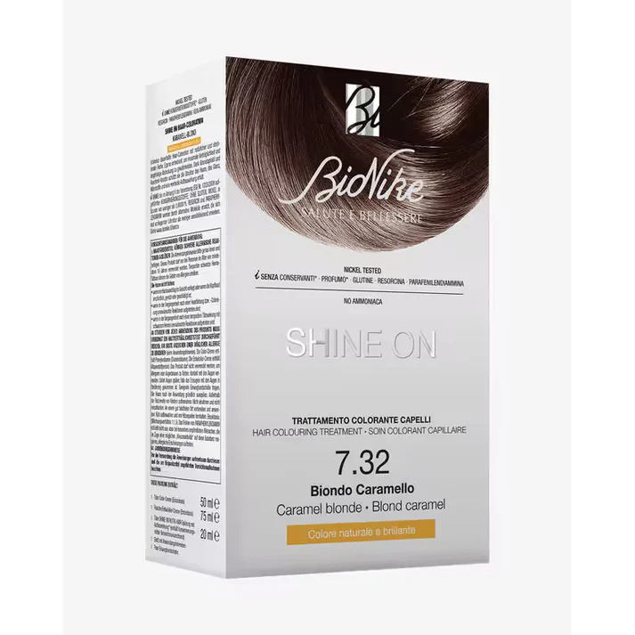 Bionike – Shine On Hair Colouring Treatment – 7.32 Biondo Caramello