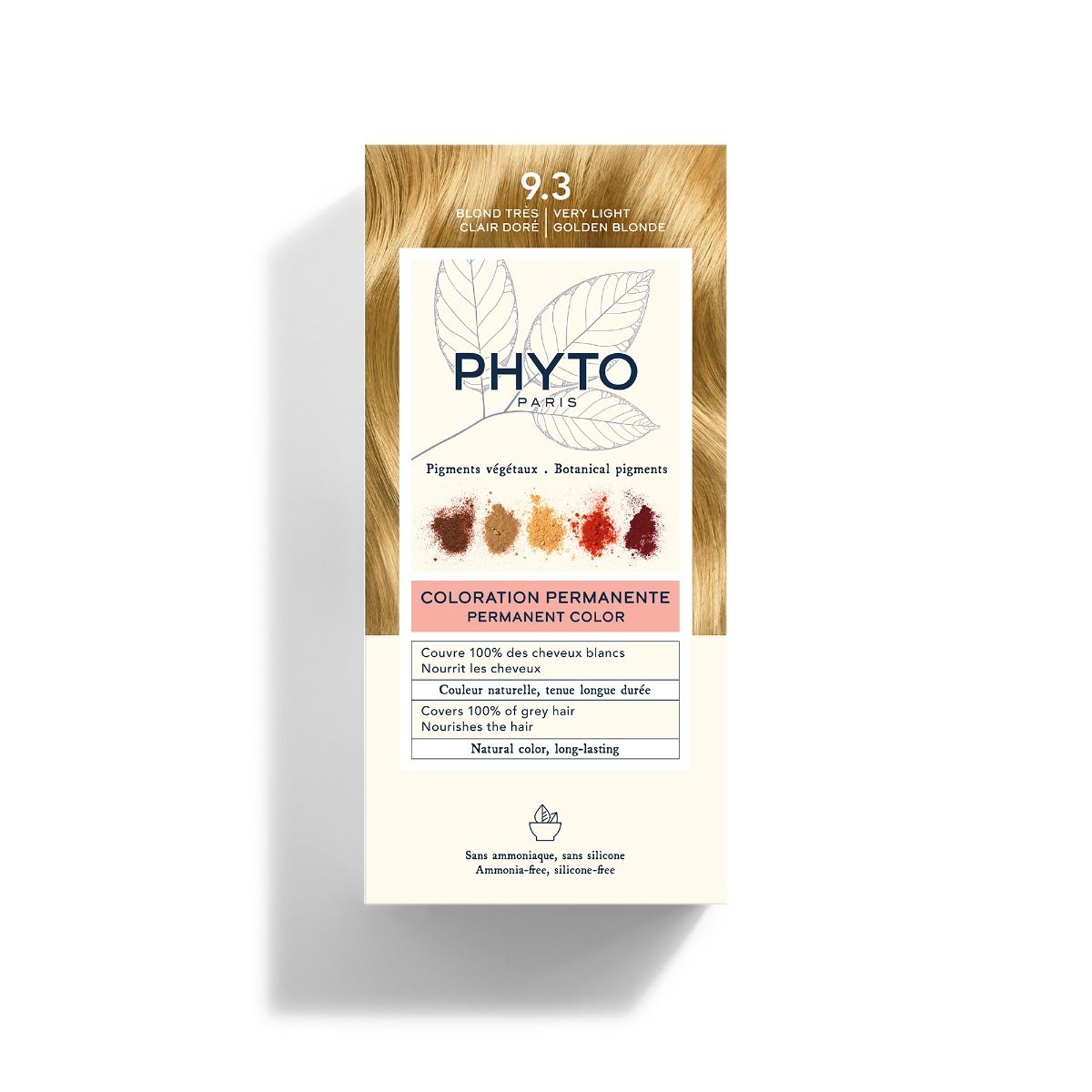Phyto - Hair Color - 9.3 Very Light Golden Blonde