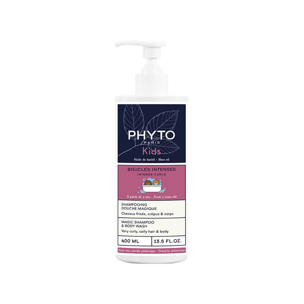 Phyto - Kids Intense Curls Magic Shampoo & Body Wash - 400 ML