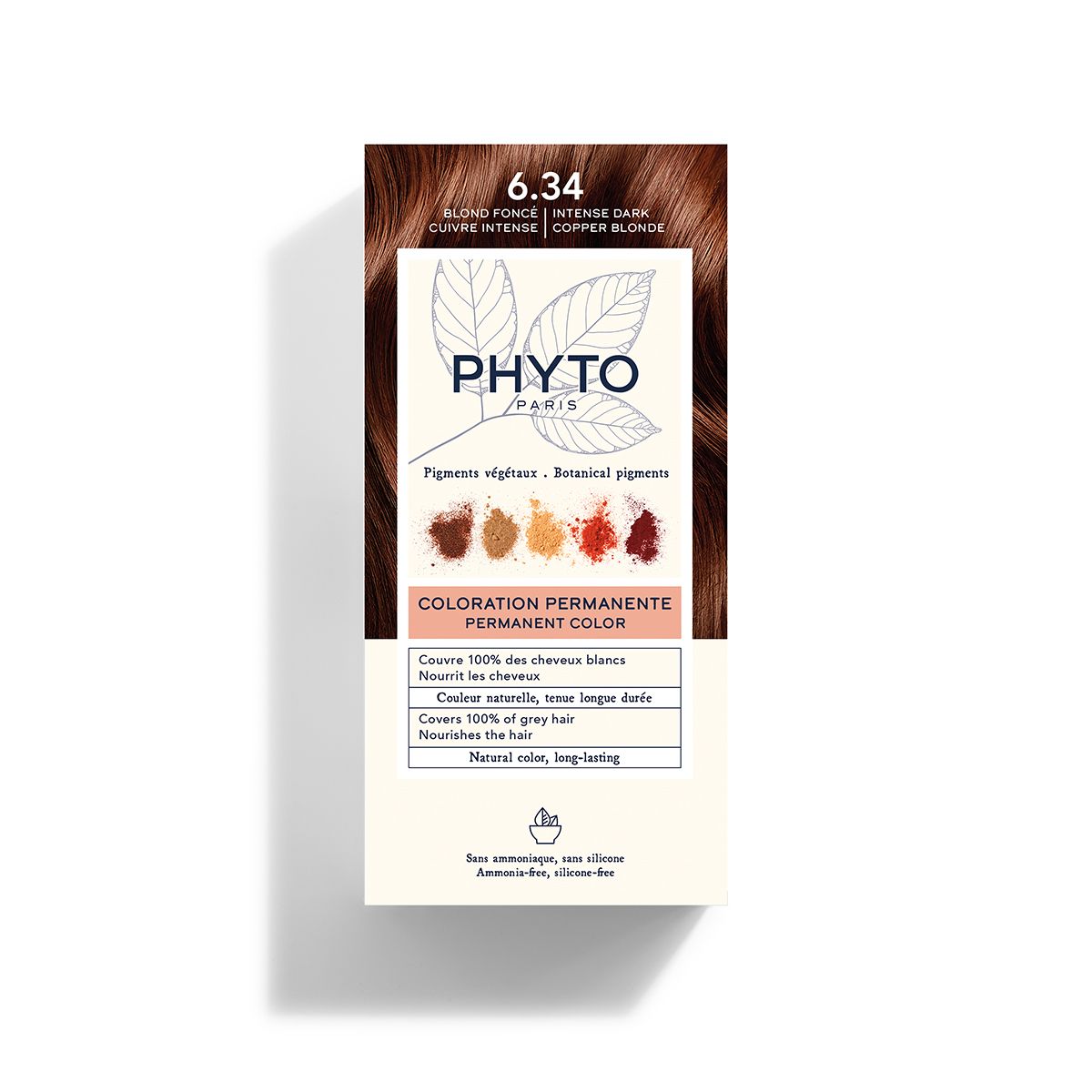 Phyto - Hair Color - 6.34 Dark Copper Blonde