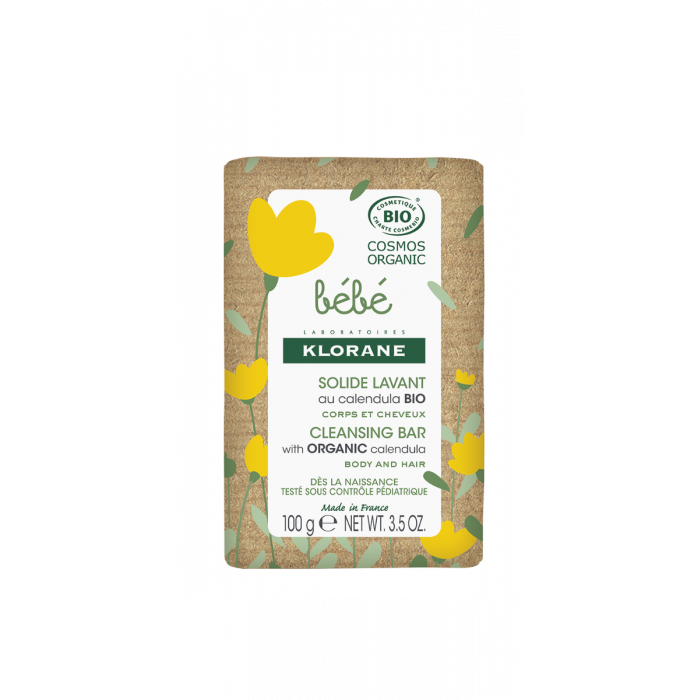 Klorane – Bébé Organic Cleansing Bar - 100 Gr