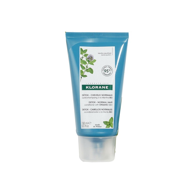 Klorane – Mentha Aquatica Detox Conditioner - 150 ML