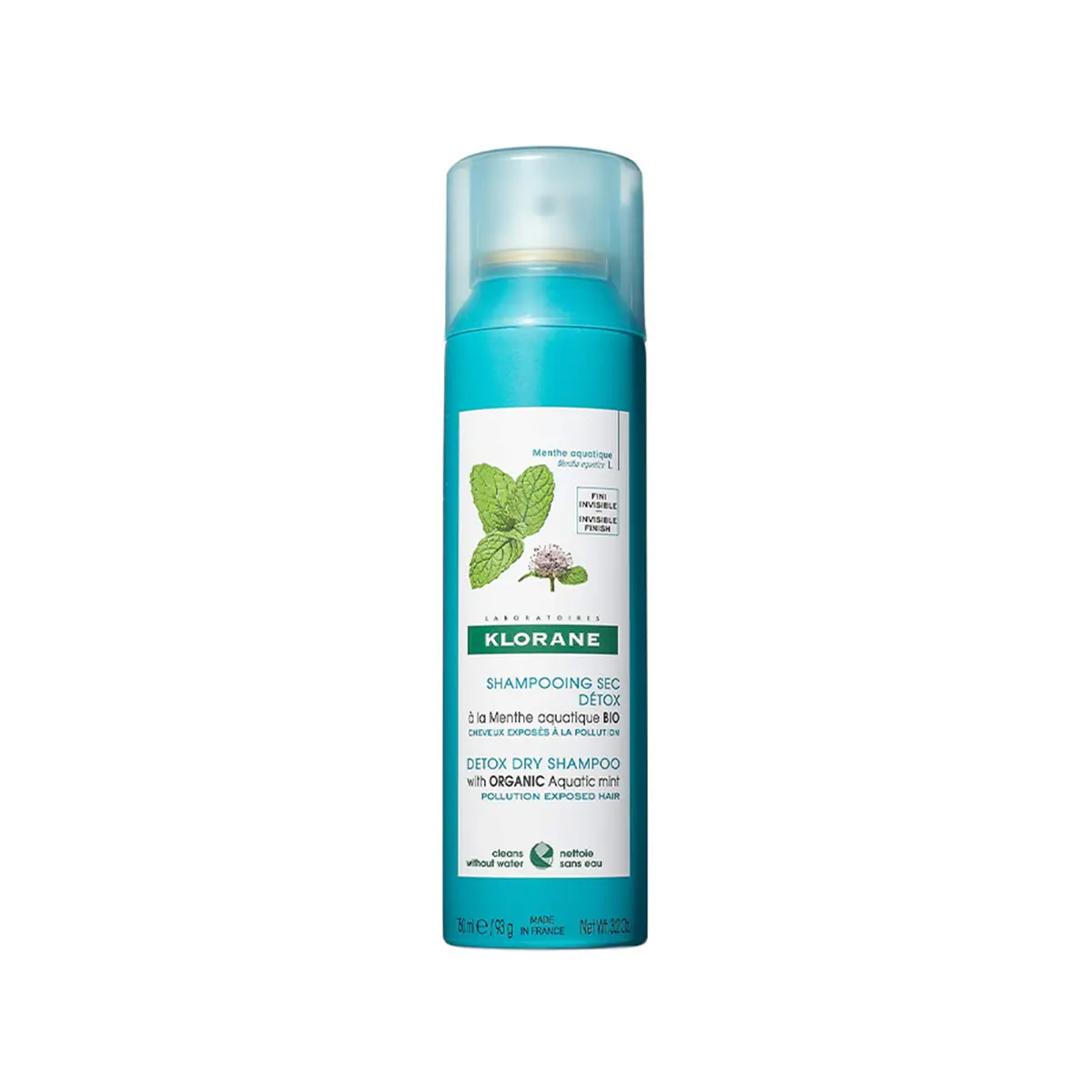 Klorane – Mentha Aquatica Detox Dry Shampoo - 150 ML