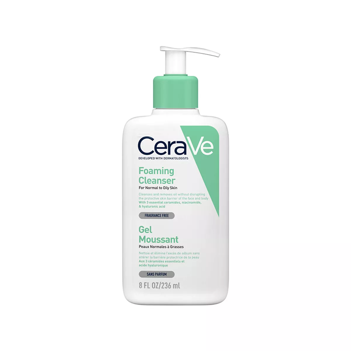 CeraVe - Foaming Cleanser Normal to Oily Skin - 236 ML