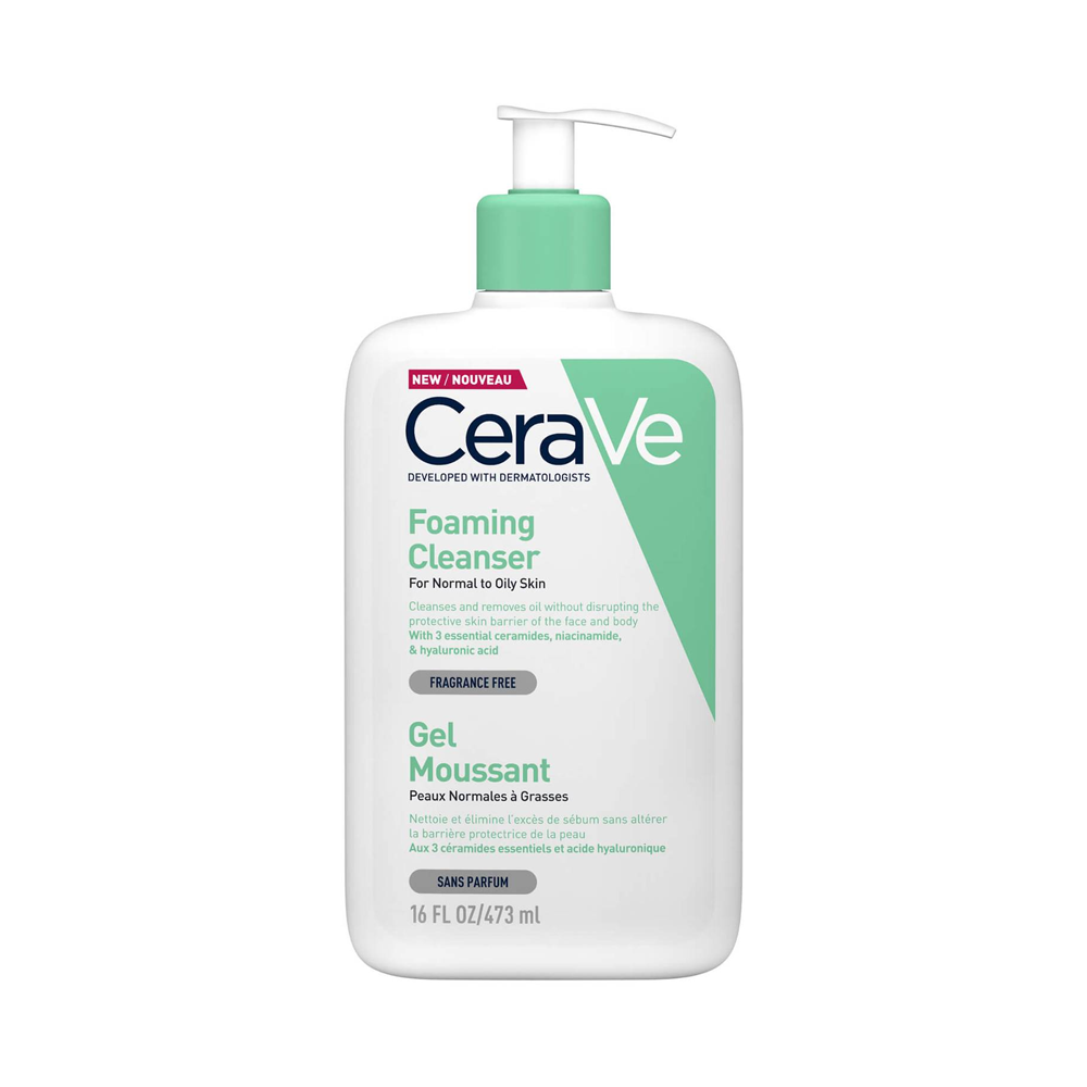 CeraVe – Foaming Cleanser Normal to Oily Skin – 473 ML